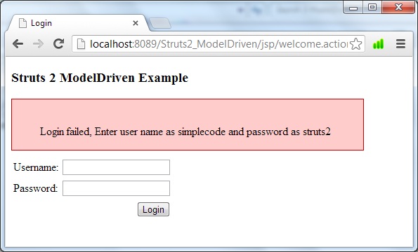 Login success