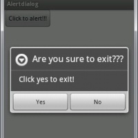 How To Create Alert Dialog Box in an Android Application using Eclipse:
