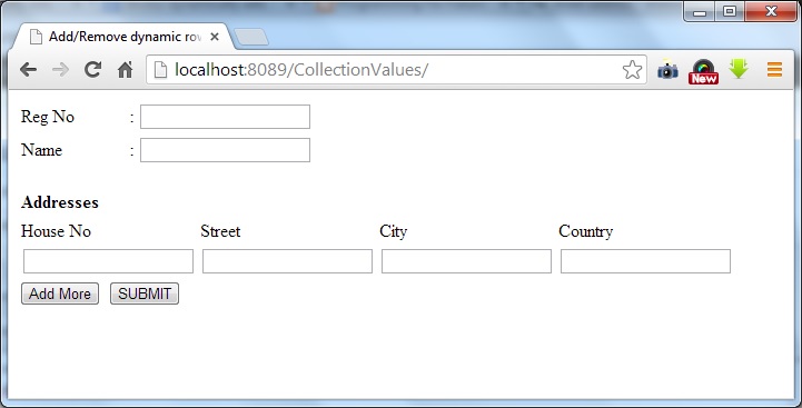 Collection values
