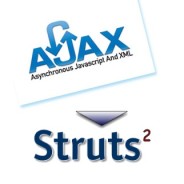 Ajax implementation in Struts 2 without jQuery plugin