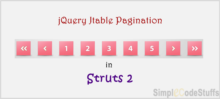 jtable_pagination in struts2